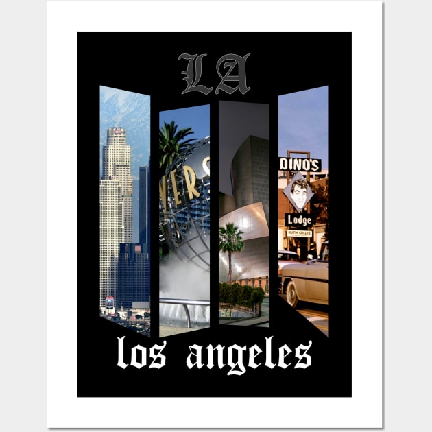 Sights of Los Angeles Wall Art by Magnit-pro 